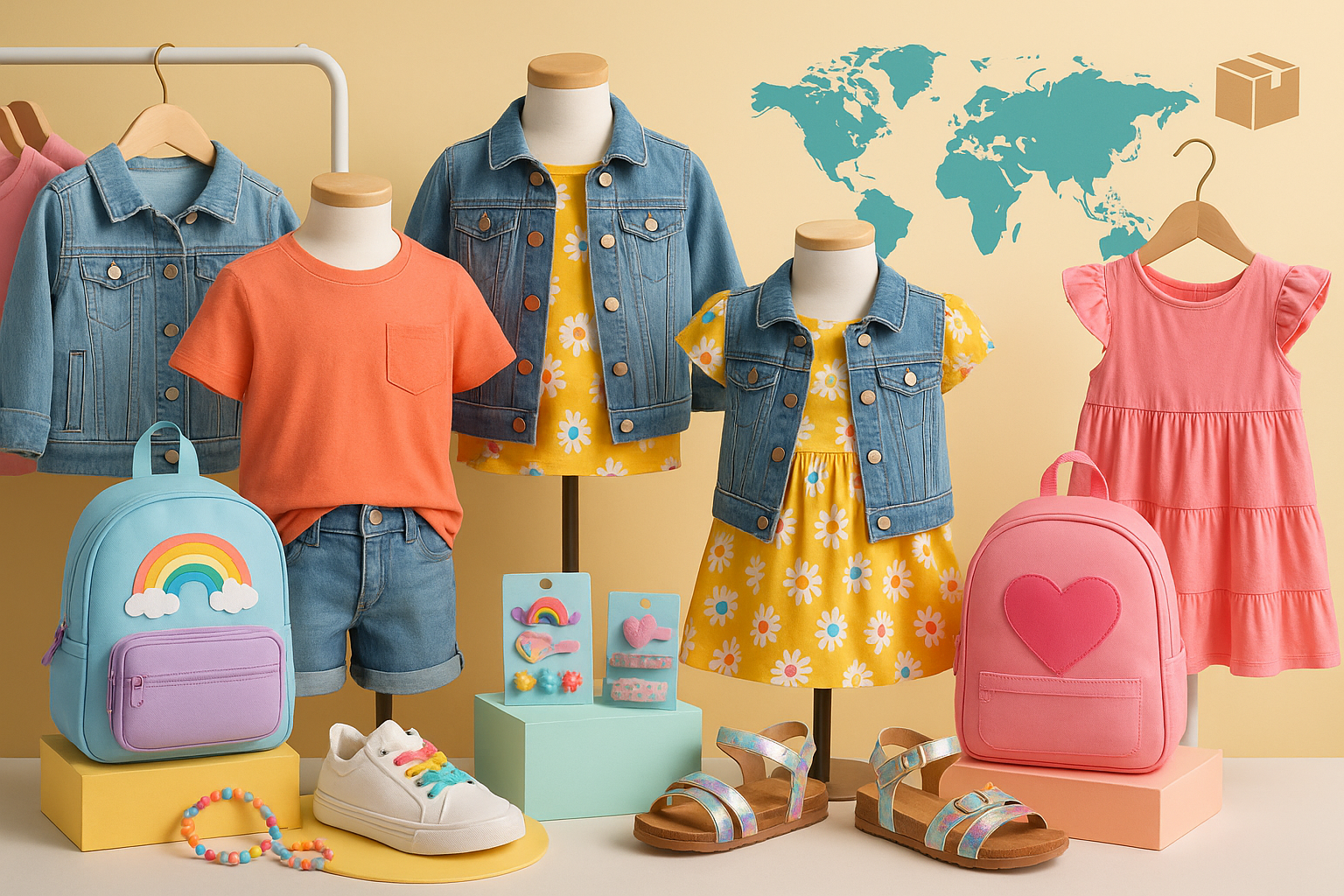 Shop kids’ clothes, shoes, and accessories at Global Fashion Trends. Stylish, fun, and shipped worldwide.