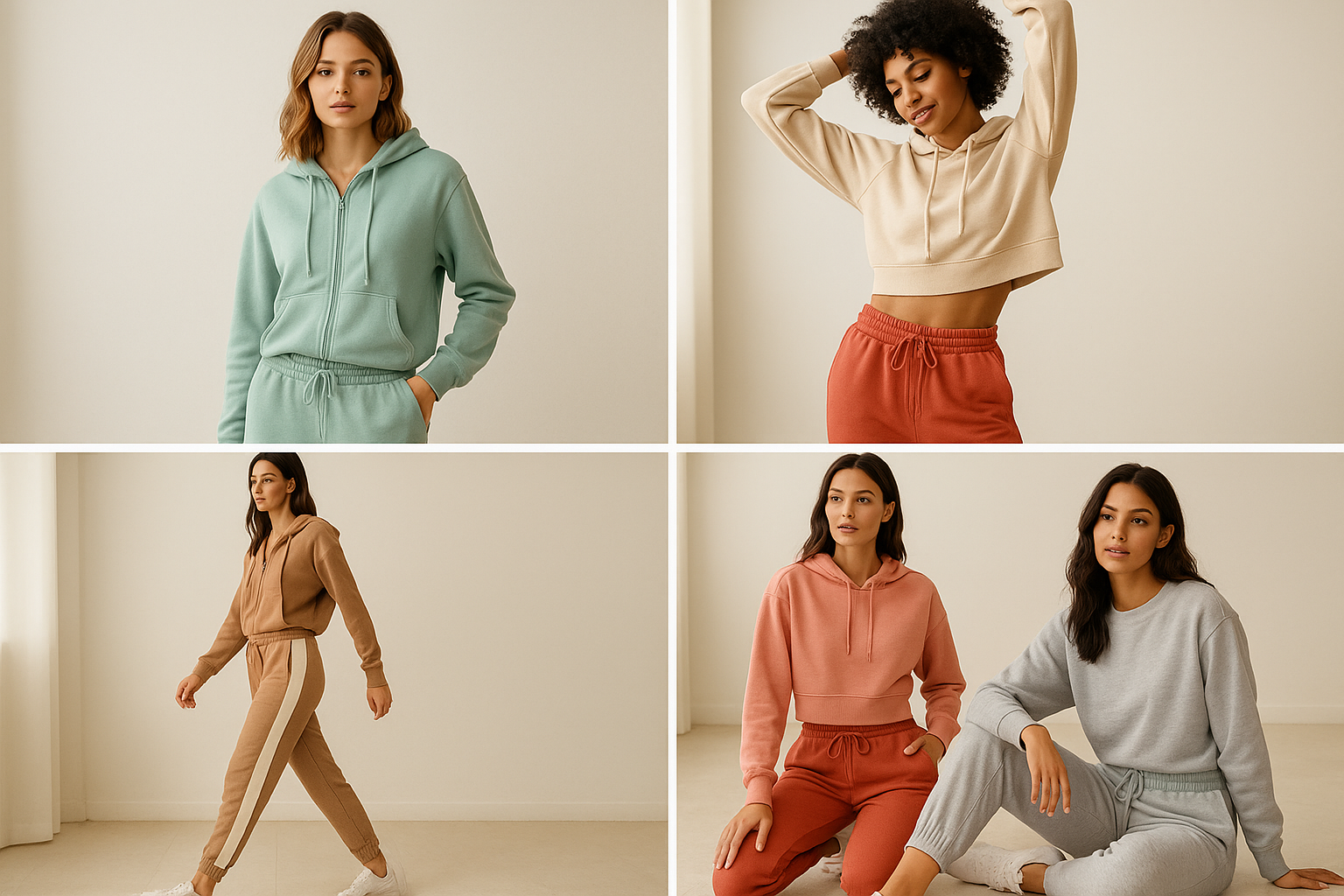 Shop women's tracksuits and jogger pants at Global Fashion Trends. Perfect for athleisure and casual wear.