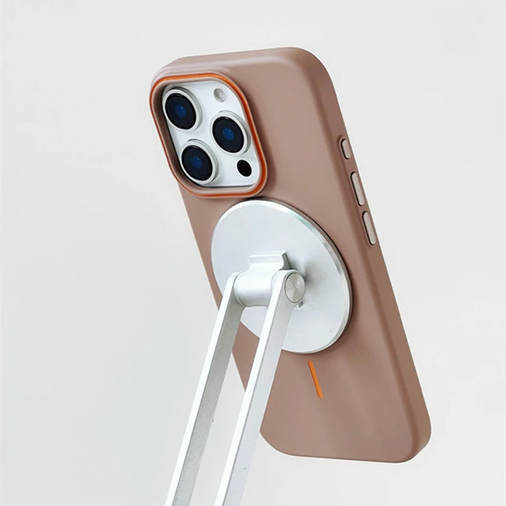 Ultrathin Matte MagSafe Case for iPhone 15 Pro Max – Hit Color Design with Wireless Charging Support