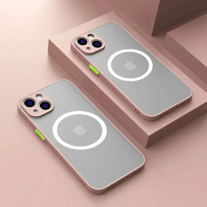 Armor Matte MagSafe Case for iPhone 16 Pro Max – Shockproof & Wireless Charging Compatible