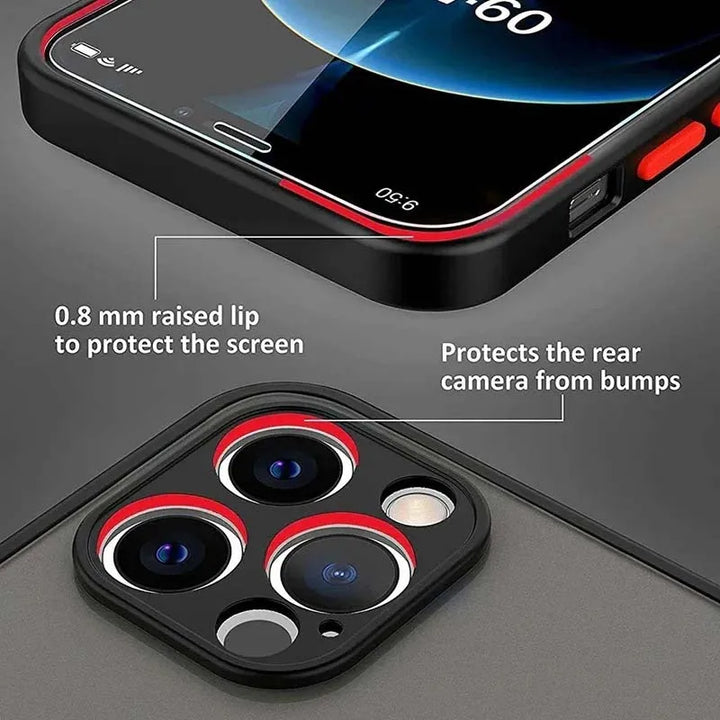 Armor Matte MagSafe Case for iPhone 16 Pro Max – Shockproof & Wireless Charging Compatible