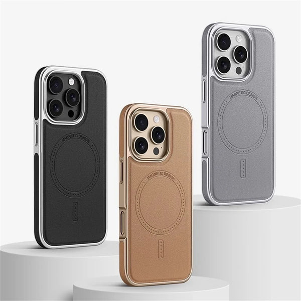 Luxury Leather Case for iPhone