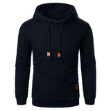 Herren Einfarbig Hoodie Pullover Sweatshirt Casual Herbst