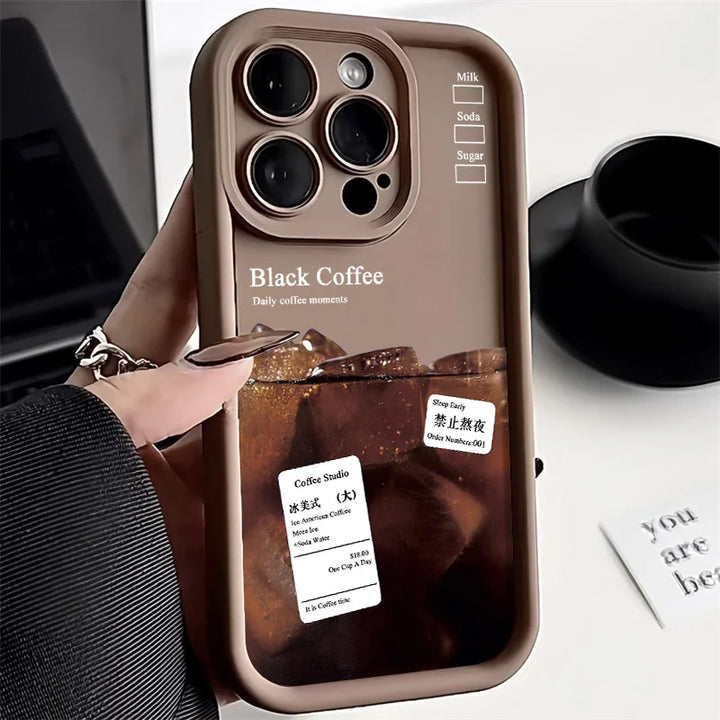Soft candy liquid silicone phone case with matte finish for iPhone models, featuring camera protection.