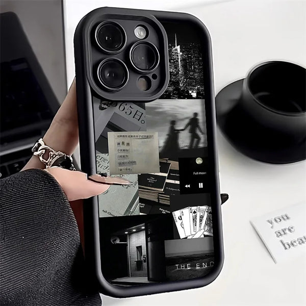Soft candy liquid silicone phone case with matte finish for iPhone models, featuring camera protection.