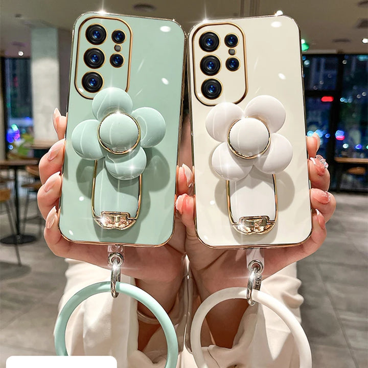 Invisible Rotating Case for Samsung S10 S20 S21 S22 S23 Soft Cover