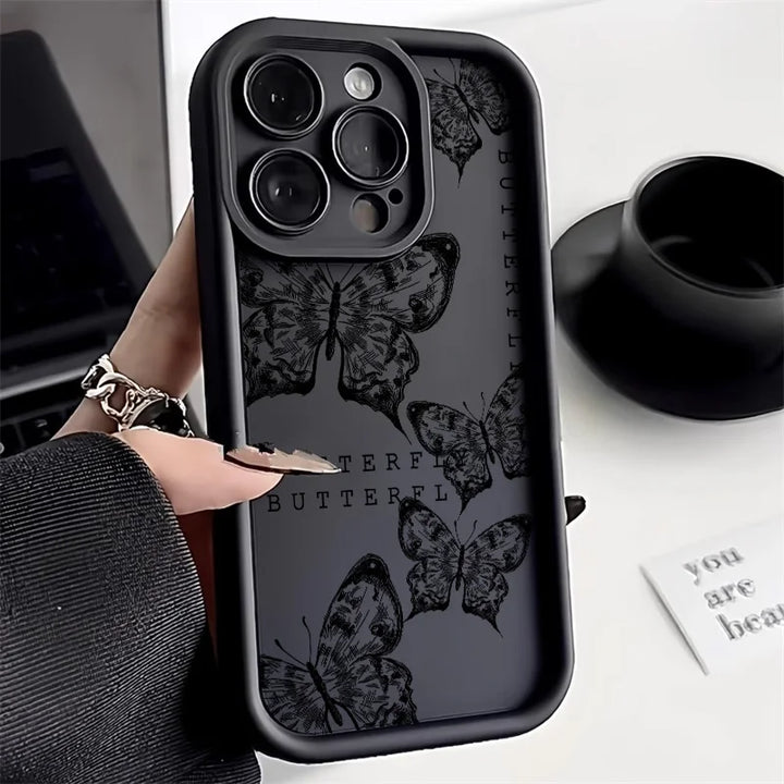 Soft candy liquid silicone phone case with matte finish for iPhone models, featuring camera protection.