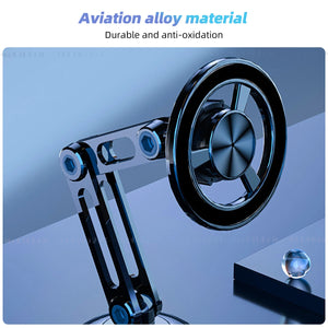Metallic wheel with aviation alloy material on a blue gradient background
