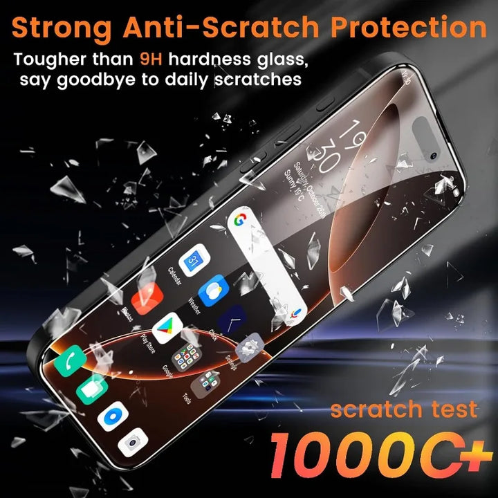 4-Pack Arvin Privacy Tempered Glass Screen Protectors for iPhone 7–16 Series with Anti-Spy, Anti-Blue Light, and Anti-Fingerprint Features