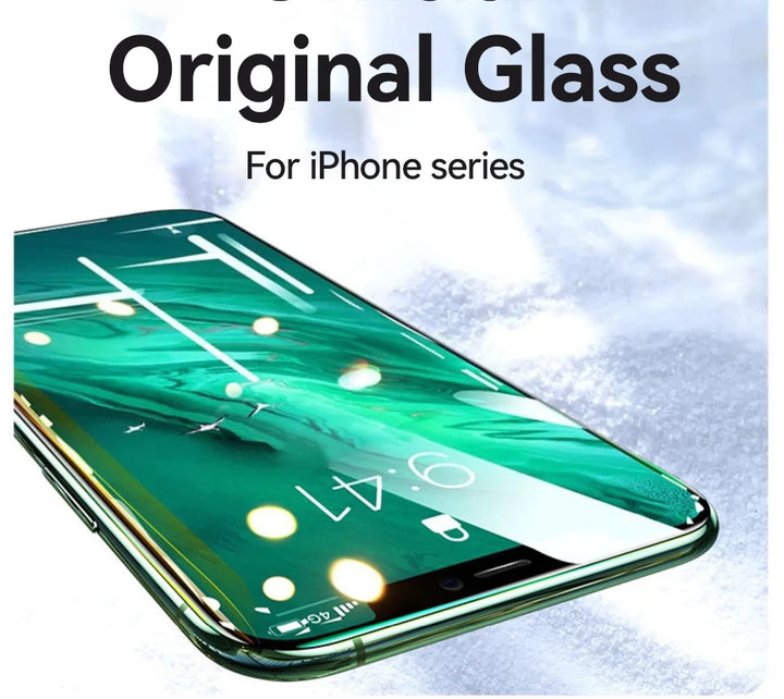 Tempered Glass HD Screen Protector 1–3pcs for iPhone 11 to iPhone 16 Pro Max – Scratch-Resistant, Clear, Anti-Shatter