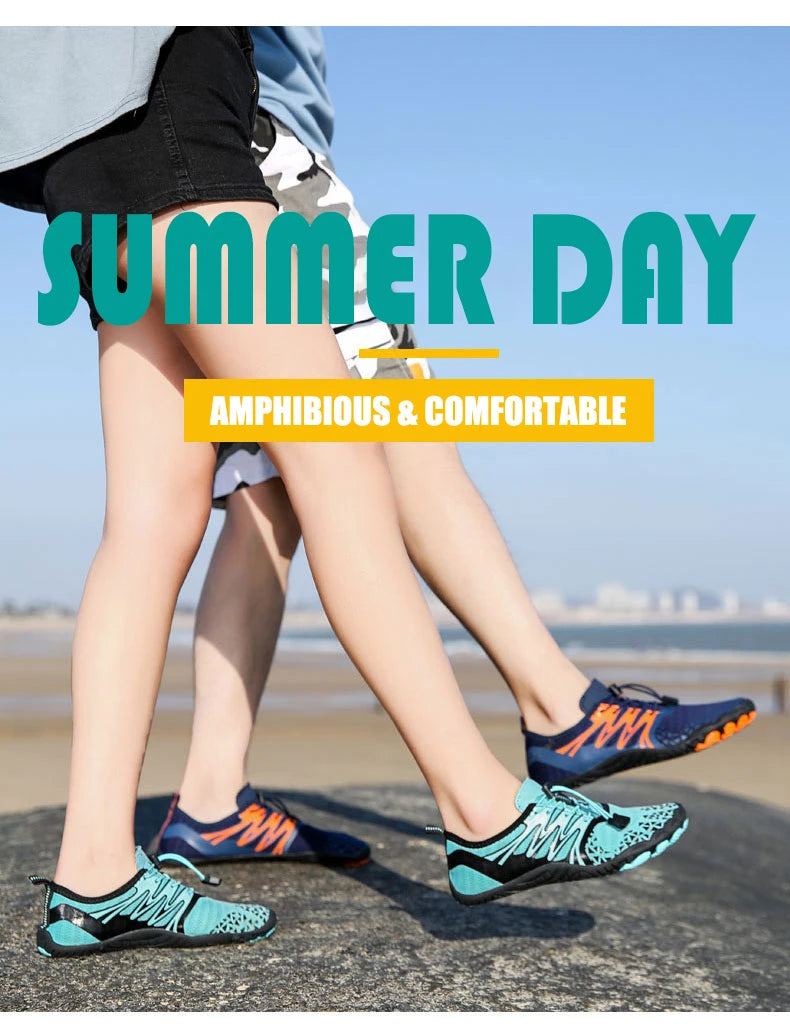 Men Women Barefoot Outdoor Sports Aqua Shoes Quick-dry Beach Swimming Fitness Wading Hiking Cycling Water Sneakers shoes