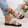Women's Sandals, Mesh Breathable, Comfortable and Skin-Friendly, Suitable for Both Indoor and Outdoor Wear, Flat Sandals