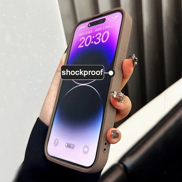 Luxury 3D Love Heart Silicone Case for iPhone 11/12/13/14/15/16 Pro Max with Elegant Design
