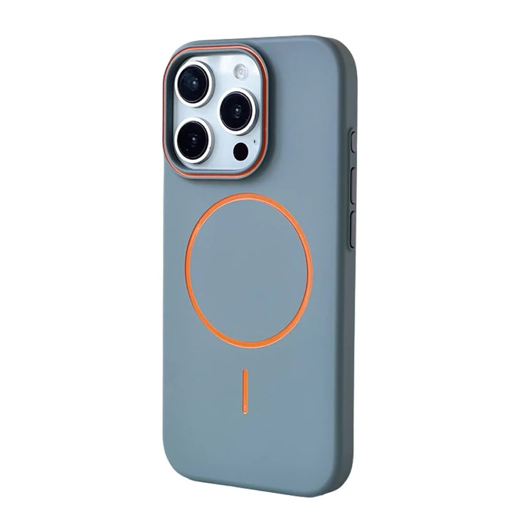 Ultrathin Matte MagSafe Case for iPhone 15 Pro Max – Hit Color Design with Wireless Charging Support