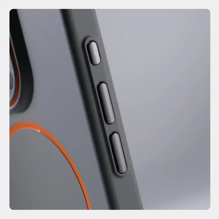 Ultra-Thin MagSafe Matte iPhone Case – Hard PC Wireless Charging Cover for iPhone 12–16 Pro Max