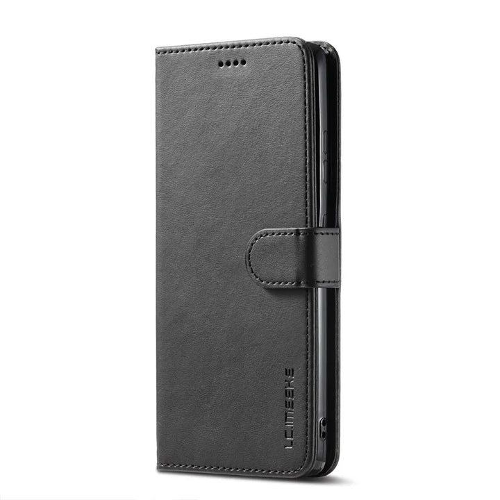 Magnetic PU Leather Flip Case for Samsung Galaxy S20-S24 Series – Premium Shockproof and Wallet Cover with Soft TPU Inner