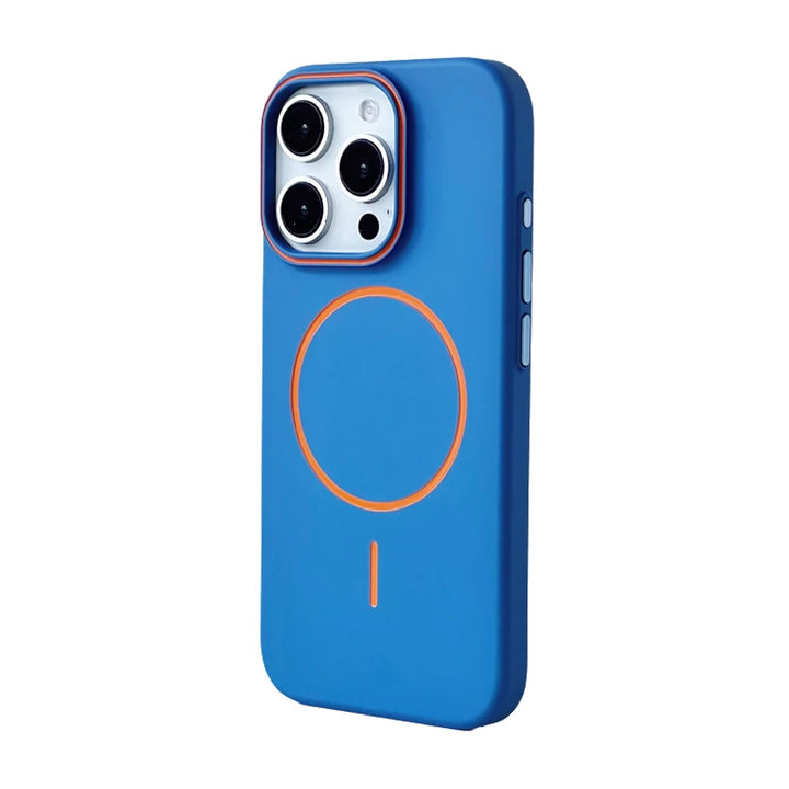 Ultrathin Matte MagSafe Case for iPhone 15 Pro Max – Hit Color Design with Wireless Charging Support