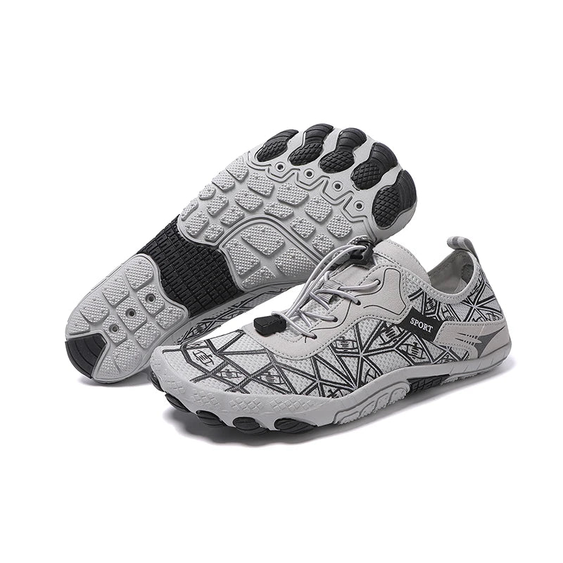 Barefoot Wading Shoes Men Women Mesh Quick-Drying Beach Shoes Outdoor Non-Slip Swimming Shoes Unisex Water Sports Shoes