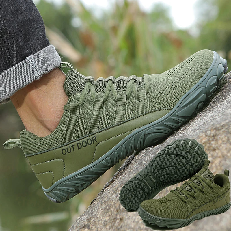 Hiking Shoes, Plus Size, Couple Outdoor Sports Shoes, Wide Palm, Wide Last Shoes, Barefoot Casual Shoes, Indoor Yoga Fitness