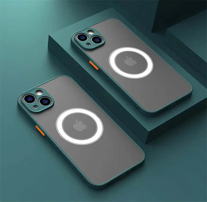 Armor Matte MagSafe Case for iPhone 16 Pro Max – Shockproof & Wireless Charging Compatible