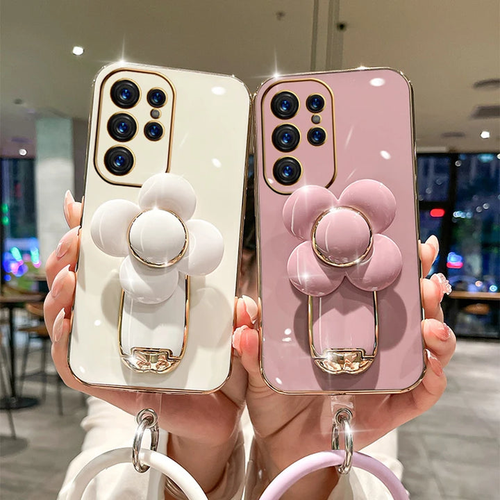 Invisible Rotating Case for Samsung S10 S20 S21 S22 S23 Soft Cover