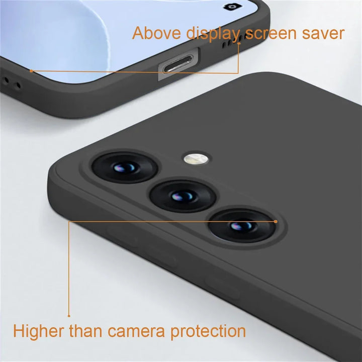 Premium Liquid Silicone MagSafe Case for Samsung Galaxy S25 Ultra – Shockproof & Wireless Charging Compatible
