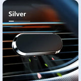Silver car air freshener on a dark background with 'Silver' text.