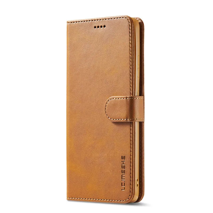 Magnetic PU Leather Flip Case for Samsung Galaxy S20-S24 Series – Premium Shockproof and Wallet Cover with Soft TPU Inner