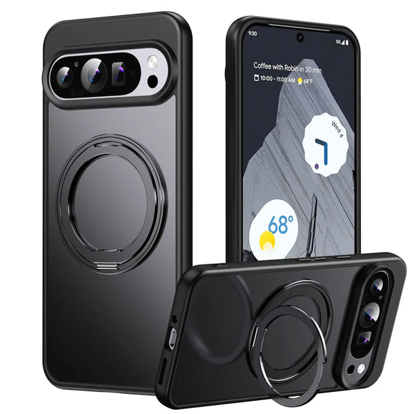 360° Rotating Magnetic Stand Case for Google Pixel 9, 8 Pro, 8A, XL