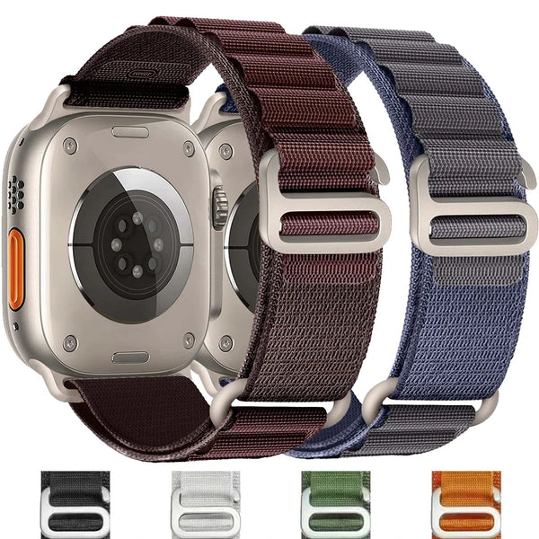 Apple Watch Ultra Adventure Nylon Strap with Titanium G-Hook Closure