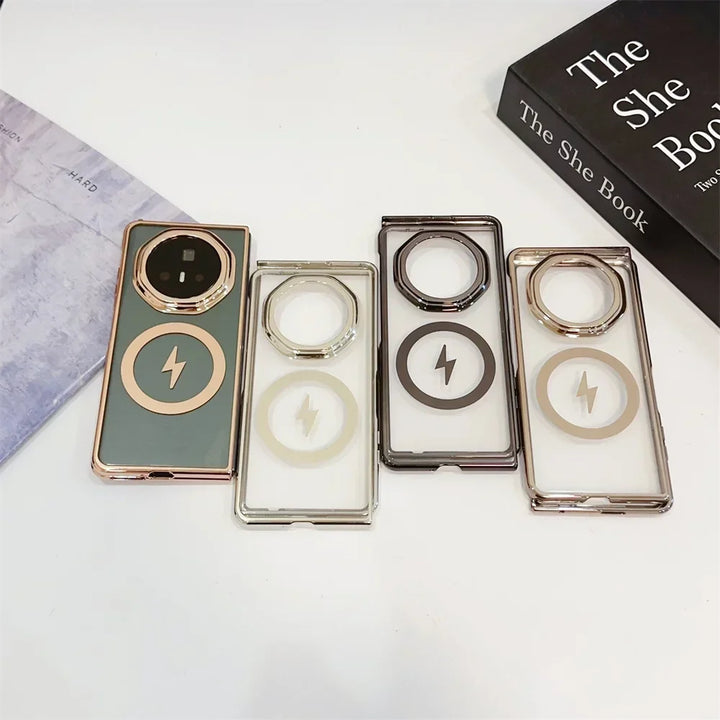 Electroplating Magsafe Magnetic Case for Honor Magic V3 V2 VS3 VS2 Ultra Thin