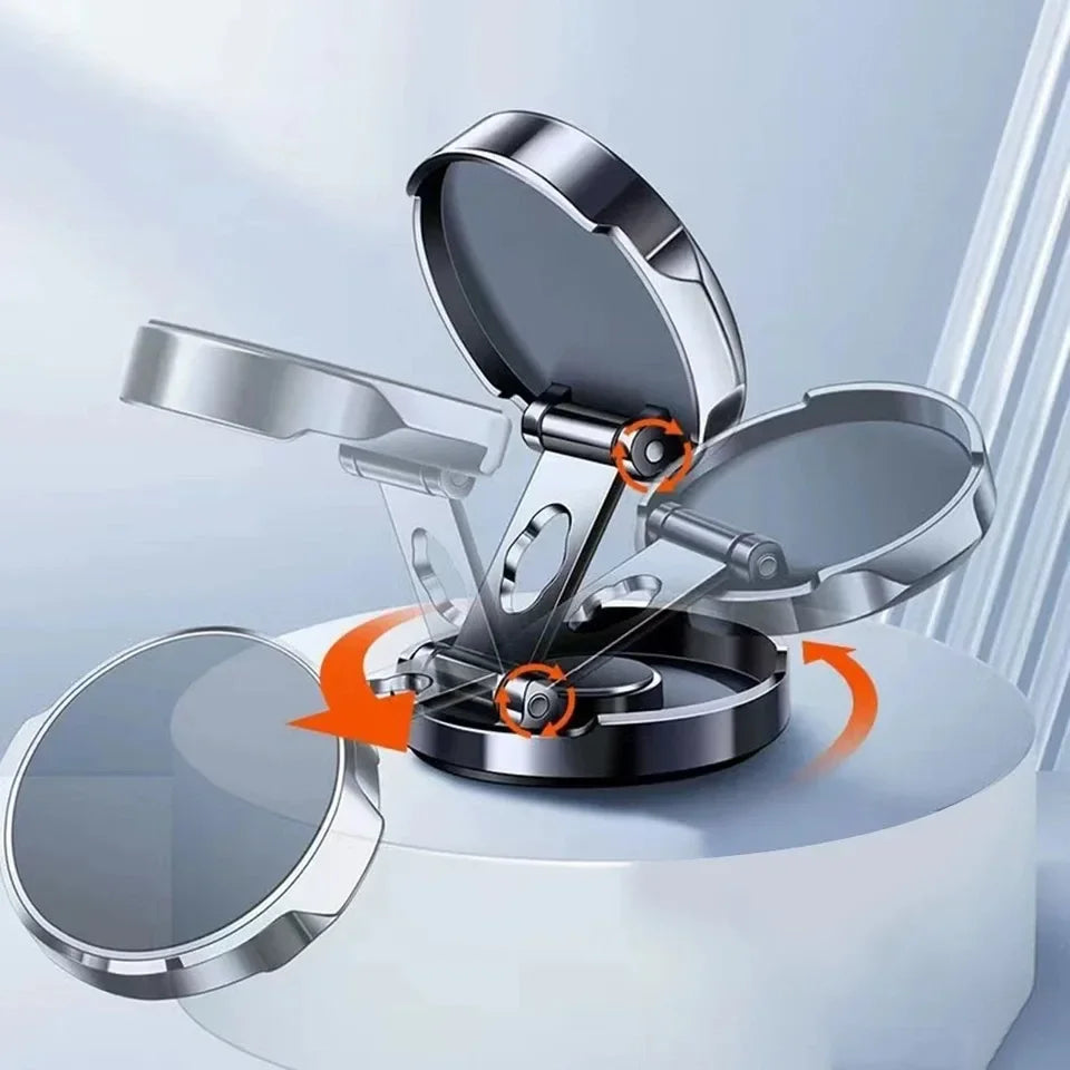 Metallic kitchen tool with rotating components on a light gray background