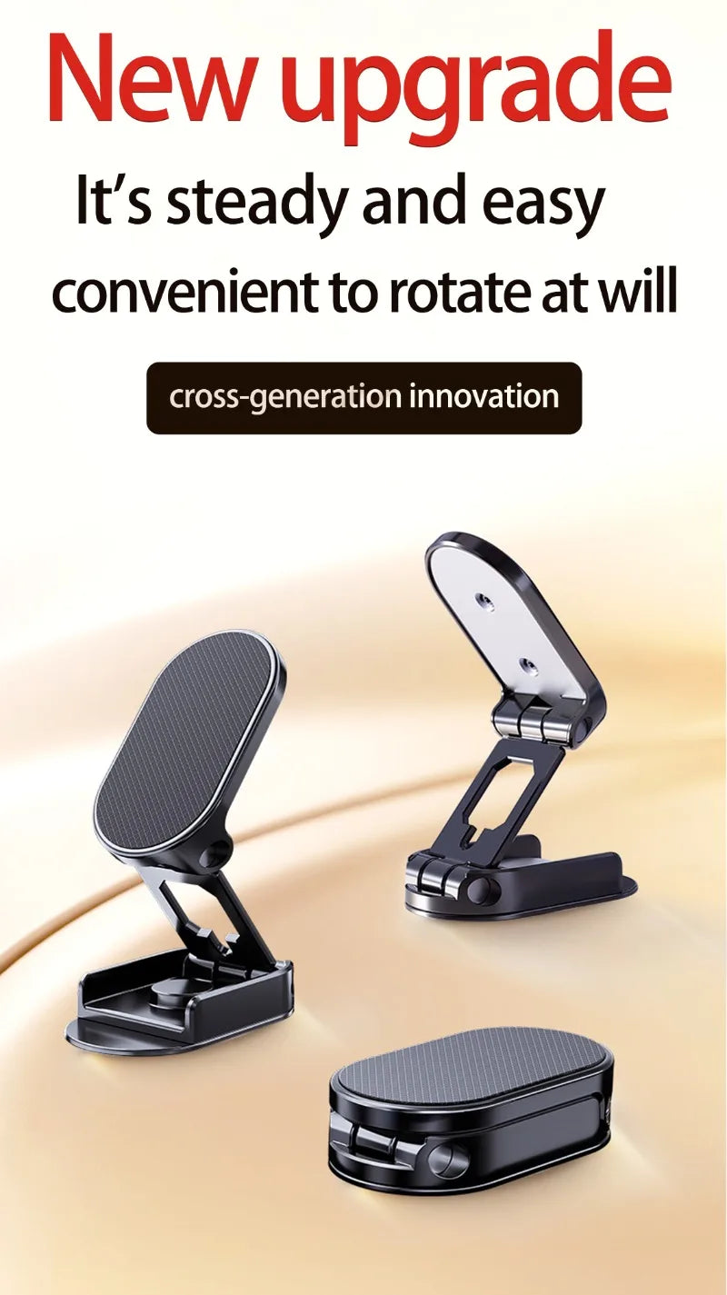 Black guitar clip-on tuner with text highlighting its features on a beige background