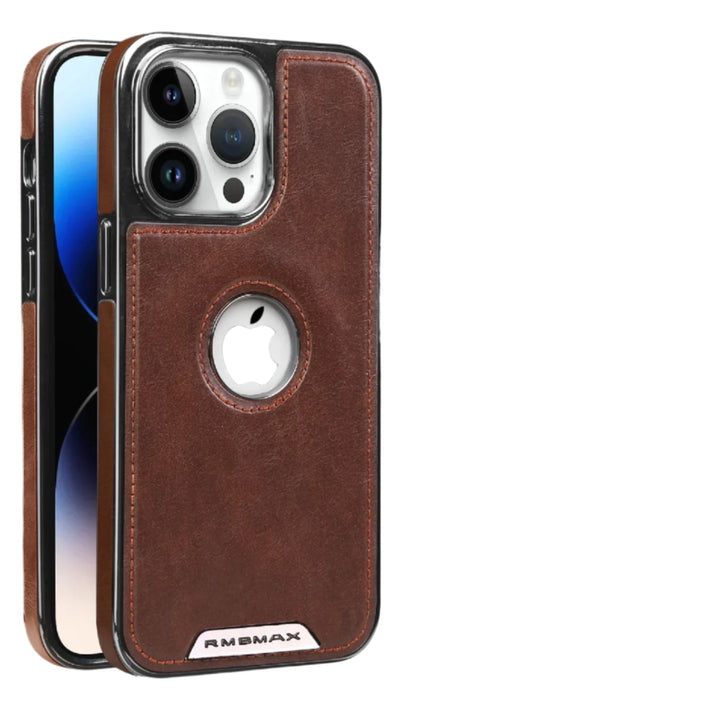 Business Leather Phone Case for iPhone 11 12 13 14 15 16 Pro Max Plus Magsafe