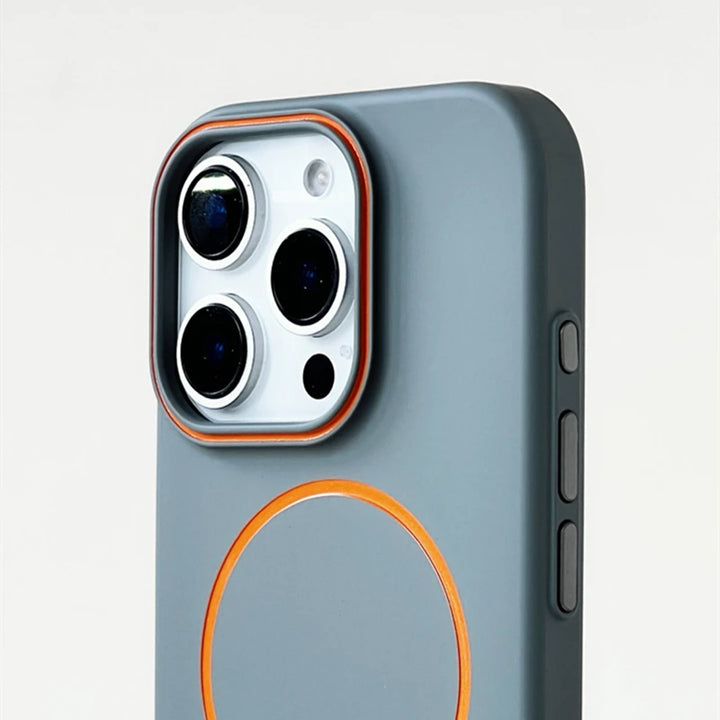 Ultrathin Matte MagSafe Case for iPhone 15 Pro Max – Hit Color Design with Wireless Charging Support
