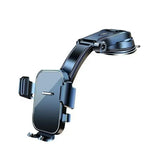 Phone holder with flexible arm on a white background