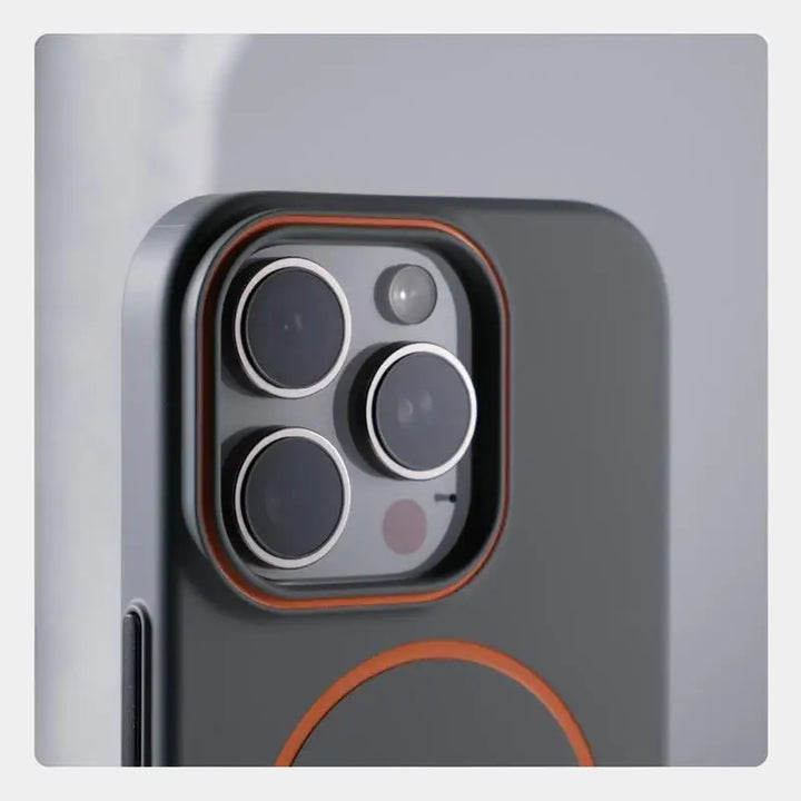 Ultra-Thin MagSafe Matte iPhone Case – Hard PC Wireless Charging Cover for iPhone 12–16 Pro Max