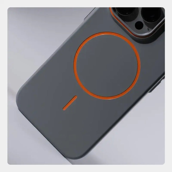 Ultra-Thin MagSafe Matte iPhone Case – Hard PC Wireless Charging Cover for iPhone 12–16 Pro Max