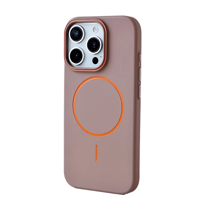 Ultrathin Matte MagSafe Case for iPhone 15 Pro Max – Hit Color Design with Wireless Charging Support
