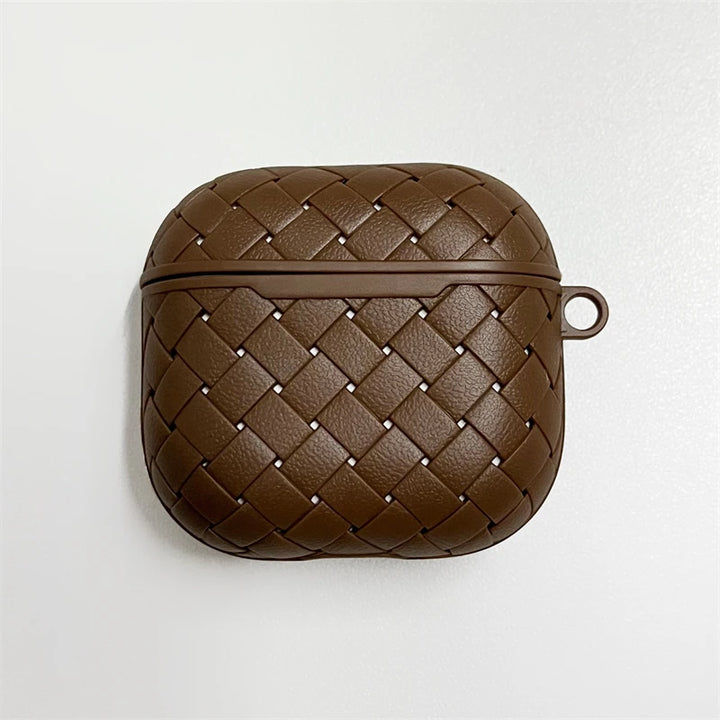 Luxury Weaving Leather Texture Case for AirPods Pro 2 – Shockproof and Dustproof Cover