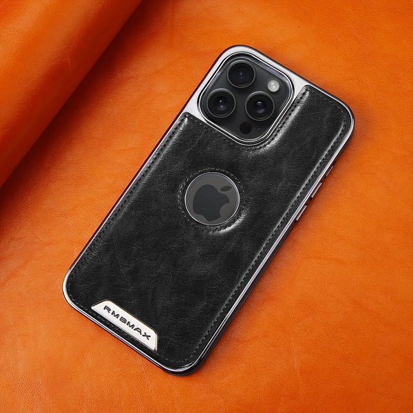Business Leather Phone Case for iPhone 11 12 13 14 15 16 Pro Max Plus Magsafe