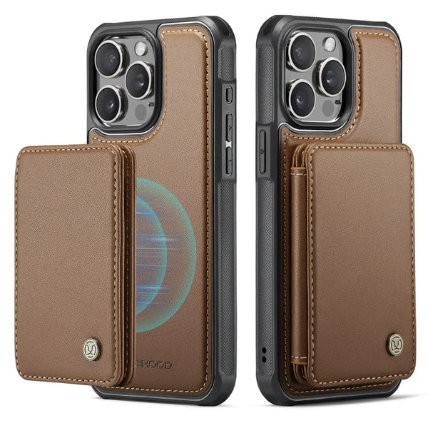 2 in 1 Detachable Magnetic Phone Case for IPhone 16 15 14 13 12 11 Pro Max XS XR 7 8 Plus Leather Wallet with Card Holder Cover