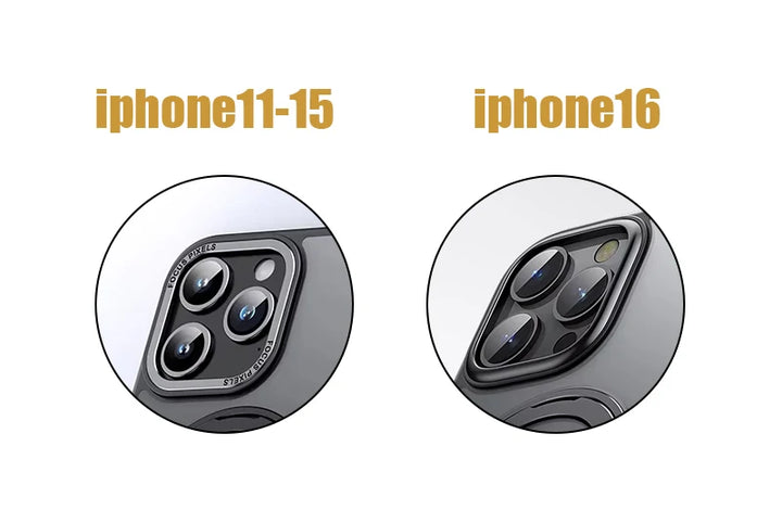 Luxury 360° Rotating Stand Case for iPhone 16 Pro Max, Magnetic Magsafe Ring Holder, Anti-Scratch and Wireless Charging Compatible